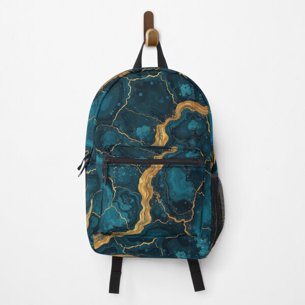 Item preview, Emerald Veined Marble Texture seamless pattern designed and sold by Wordsmith-Wear.