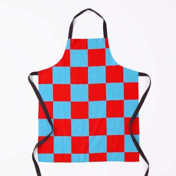Item preview, Blue Red Checker tile Retro Mod pattern designed and sold by ModSupporters.
