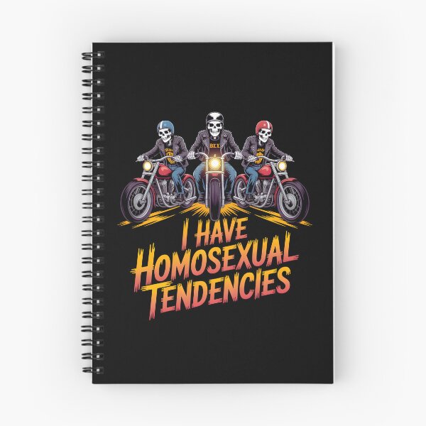 Item preview, Funny Edgy Hard Skeleton I Have Homosexual Tendencies Gay Pride designed and sold by Zayavca.