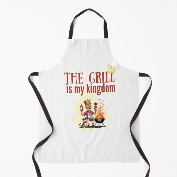 Item preview, King of the Grill T-Shirt – Funny BBQ Shirt for Men – Perfect Gift for Grill Masters and Outdoor Cooking Fans, summer barbecue shirt, men’s bbq gift, backyard grilling shirt, Mug designed and sold by BrewtifulMugs.