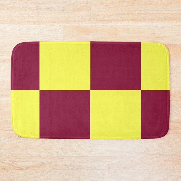Item preview, Purple Gold pattern Checker Retro design designed and sold by ModSupporters.