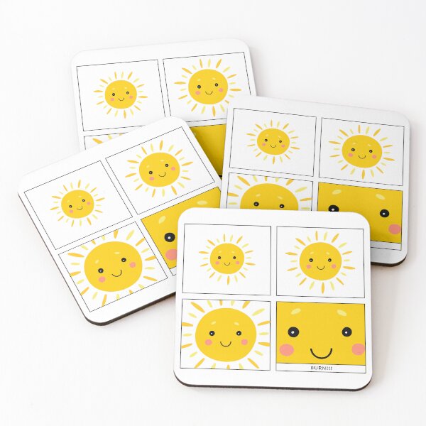 Item preview, Cute Sun Comic – Burn!!! designed and sold by ZdunekDesign.