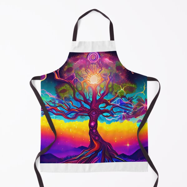 Item preview, Psychedelic Cosmic Dream Tree designed and sold by Amr Siam.