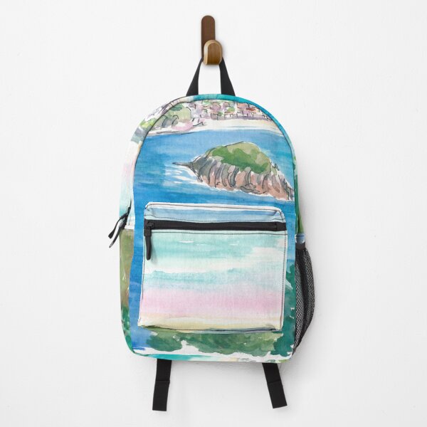 Item preview, Sunlit San Sebastián Bay with Sparkling Sea Views designed and sold by artshop77.