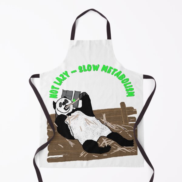 Item preview, Not Lazy - Slow Metabolism Panda designed and sold by kristalcurt.