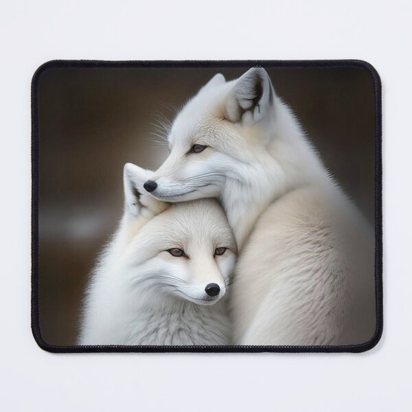 Item preview, Arctic Fox Lovers designed and sold by snowyowls.