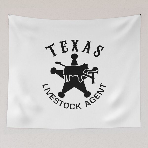 Item preview, LiveStock Agent; Texas; designed and sold by StickerApe.