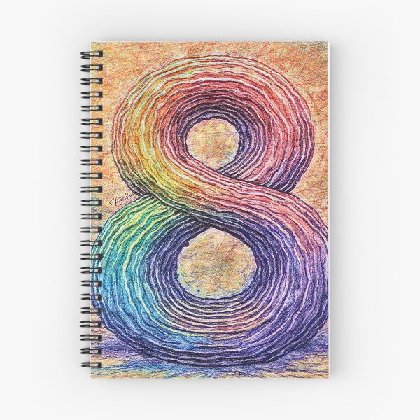 Item preview, Rainbow Infinity Loop designed and sold by Hen-C-Art.