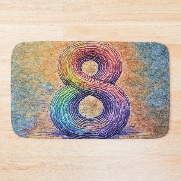 Item preview, Rainbow Infinity Loop designed and sold by Hen-C-Art.