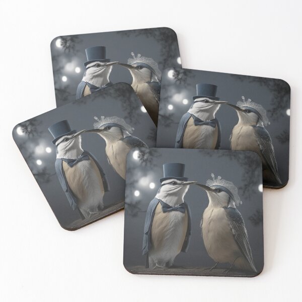 Item preview, Nuthatch Marriage designed and sold by snowyowls.