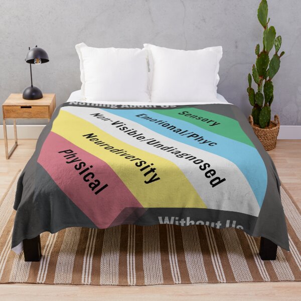 Item preview, Disability Pride, Nothing About Us Without Us designed and sold by Seamic-Views.