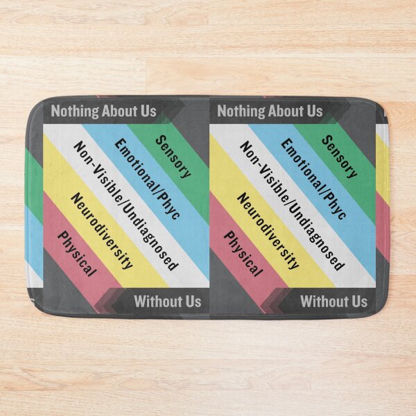 Item preview, Disability Pride, Nothing About Us Without Us designed and sold by Seamic-Views.