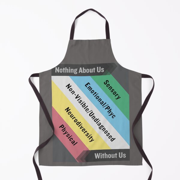 Item preview, Disability Pride, Nothing About Us Without Us designed and sold by Seamic-Views.