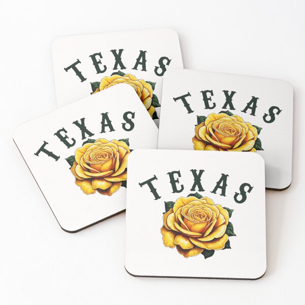 Item preview, Yellow Rose of Texas; USA; designed and sold by StickerApe.
