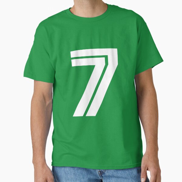 Item preview, Number 7, White Seven designed and sold by Jeallan Designs.
