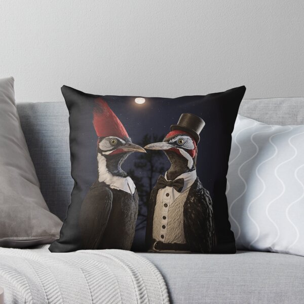 Item preview, Regal Pileated Woodpecker Couple designed and sold by snowyowls.