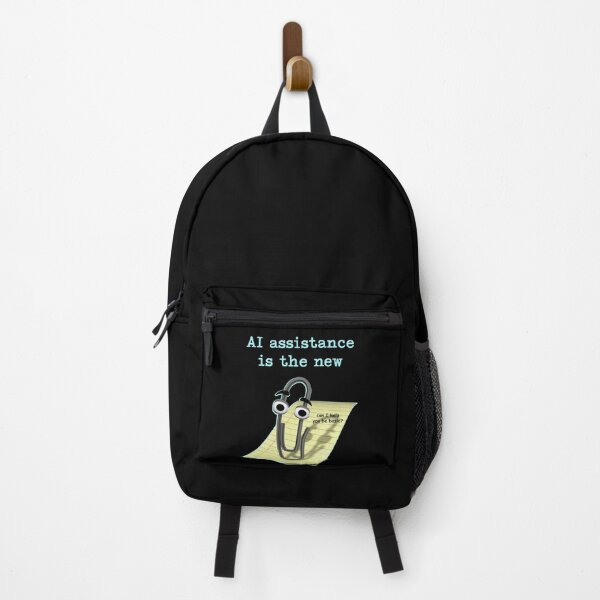 Item preview, AI assistance is the new Microsoft annoying paperclip designed and sold by Signs for Dark Times.