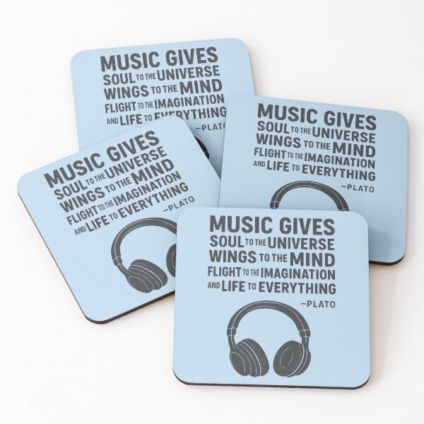 Item preview, Music Gives Soul To The Universe Wings To The Mind  designed and sold by HowToCanadian.