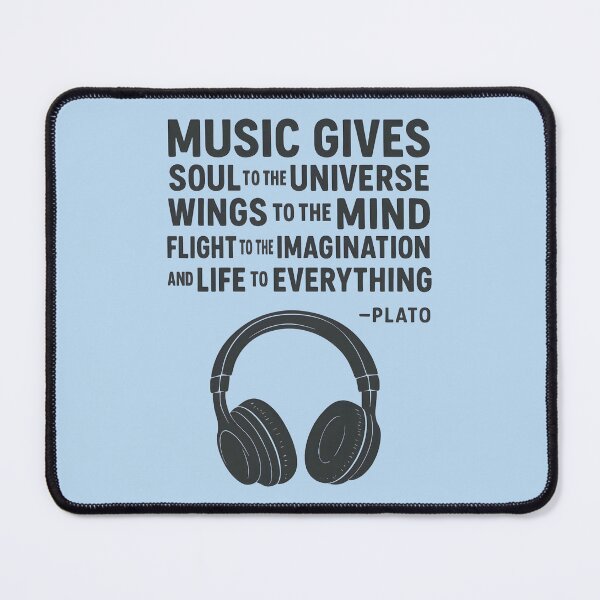 Item preview, Music Gives Soul To The Universe Wings To The Mind  designed and sold by HowToCanadian.