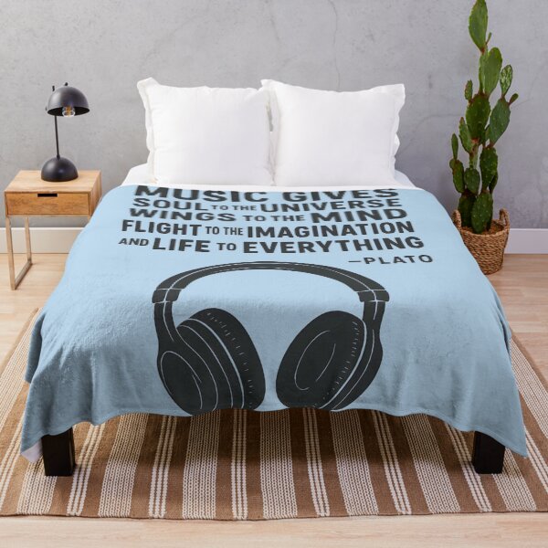 Item preview, Music Gives Soul To The Universe Wings To The Mind designed and sold by HowToCanadian.