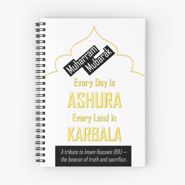 Item preview, Every Day is Ashura, Every Land is Karbala – Powerful Muharram Tribute to Eternal Resistance designed and sold by ArtsyExplorer.