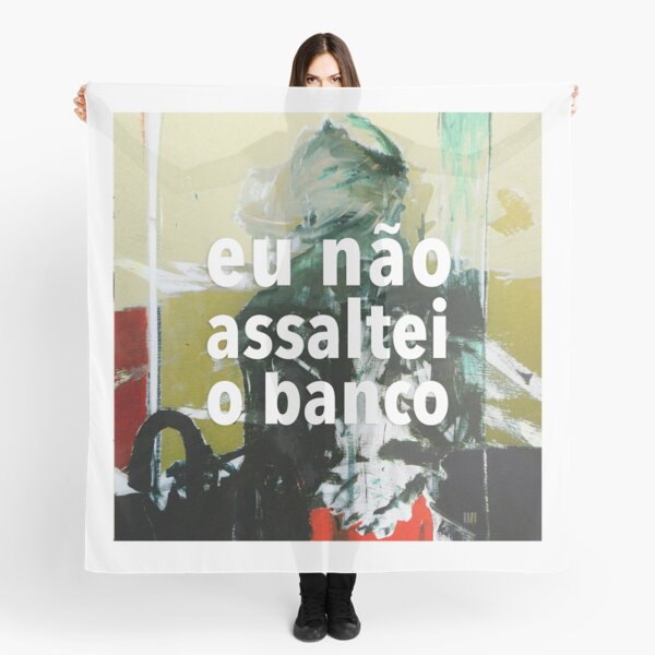 Bank assault art project Scarf