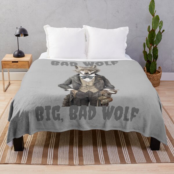 Item preview, Big Bad Wolf in a Vintage Suit – Watercolor Dapper Werewolf Vibes designed and sold by RedDogStudio.