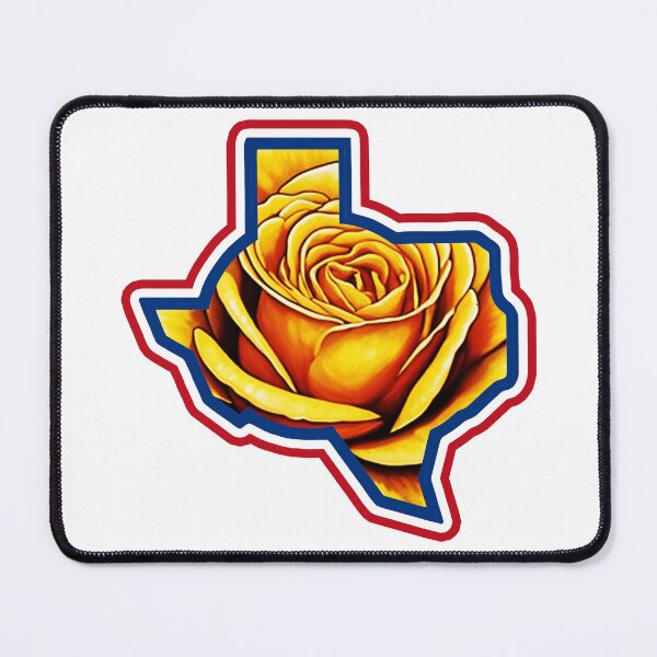 Item preview, The Yellow Rose of Texas; USA; Rosa Gallica; designed and sold by StickerApe.