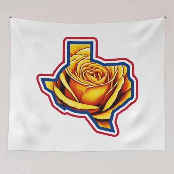 Item preview, The Yellow Rose of Texas; USA; Rosa Gallica; designed and sold by StickerApe.