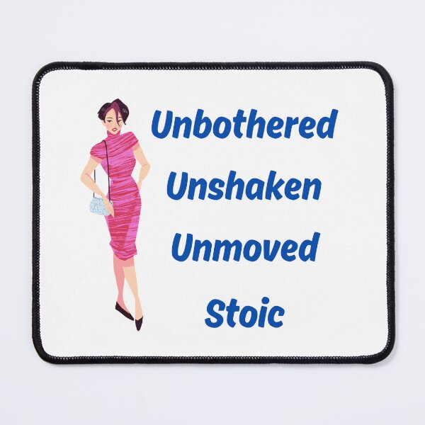Item preview, Unbothered, Unshaken, Unmoved, Stoic | Modern Stoicism, Stoic Mindset designed and sold by LexaArtworks.