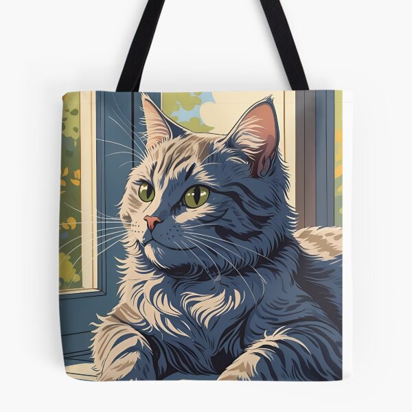 Item preview, Gray cat pattern designed and sold by PatronesKawai.