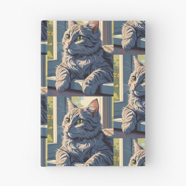 Item preview, Gray cat pattern designed and sold by PatronesKawai.