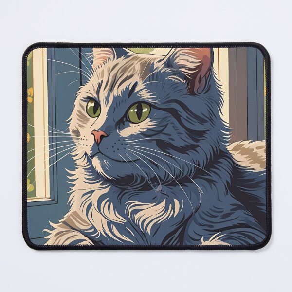 Item preview, Gray cat pattern designed and sold by PatronesKawai.