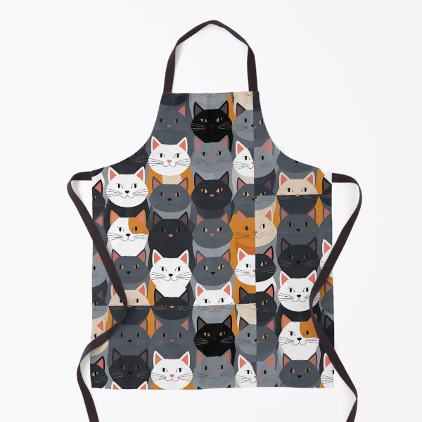 Item preview, Gray cat pattern designed and sold by PatronesKawai.