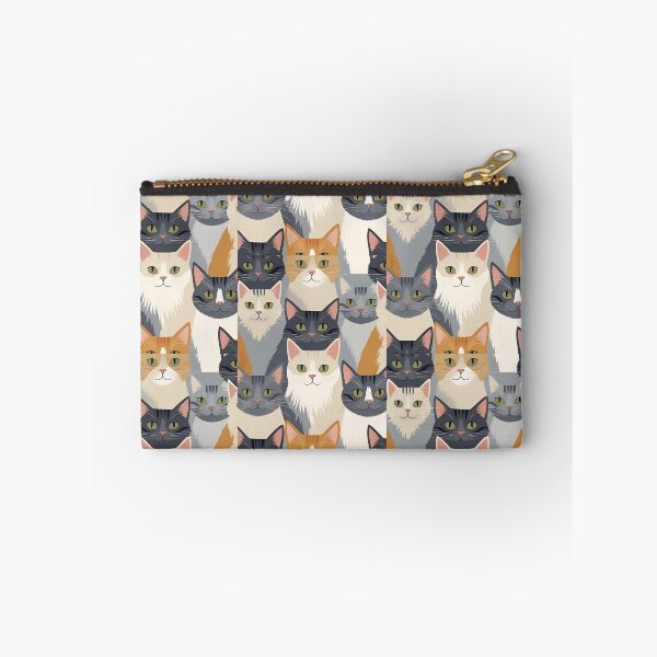 Item preview, Gray cat pattern designed and sold by PatronesKawai.