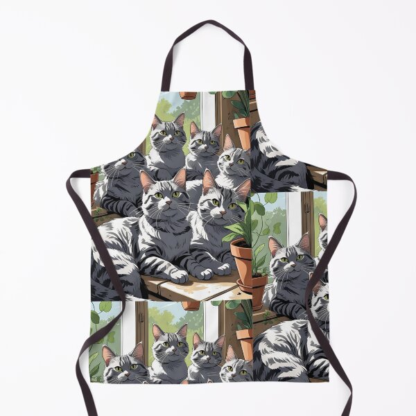 Item preview, Gray cat pattern designed and sold by PatronesKawai.
