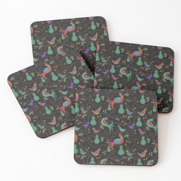Item preview, Faux felted fancy birds  designed and sold by Marcia and Ron Stacy Studios.