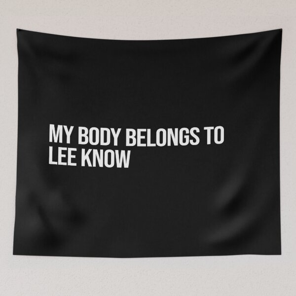 Item preview, My Body Belongs to Lee Know designed and sold by deluluhaze.