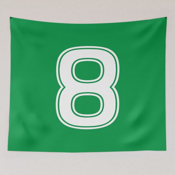 Item preview, Number 8, White Eight designed and sold by Jeallan Designs.