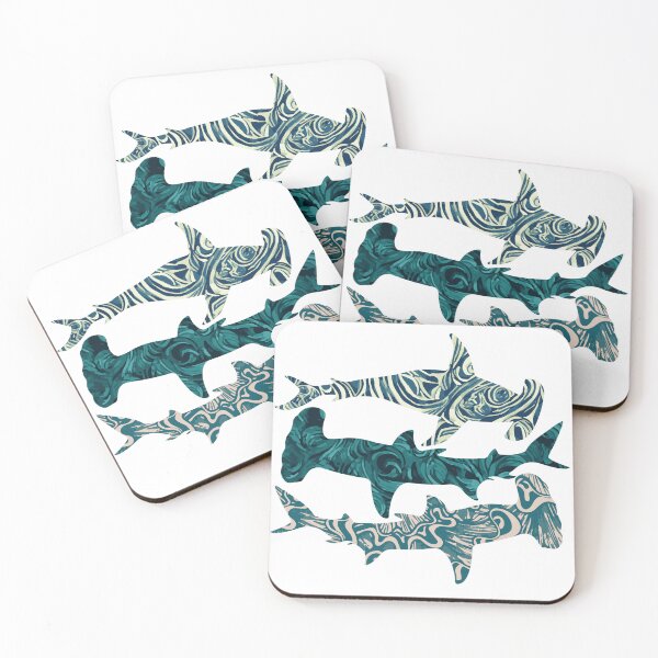 Item preview, Ocean Waves Sharks designed and sold by creationcollective.