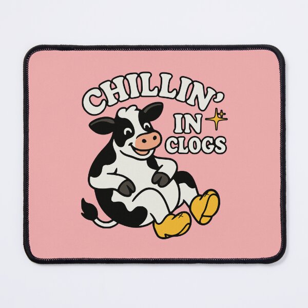Item preview, Funny Cow With Dutch Clogs designed and sold by Windmill Wildflowers.