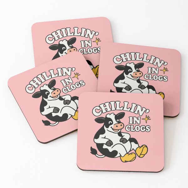 Item preview, Funny Cow With Dutch Clogs designed and sold by Windmill Wildflowers.