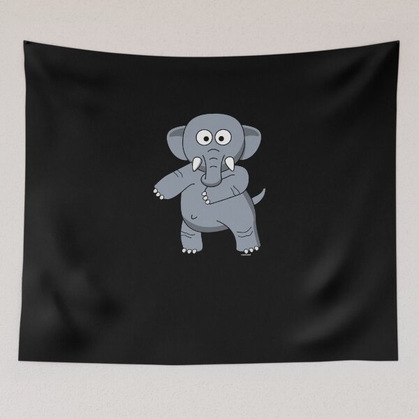 Item preview, Floss Dance Move Elephant designed and sold by TomGiantDesigns.