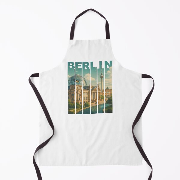 Item preview, Greetings from BERLIN Germany - Modern Colorful City View designed and sold by Earth Celebration Designs.