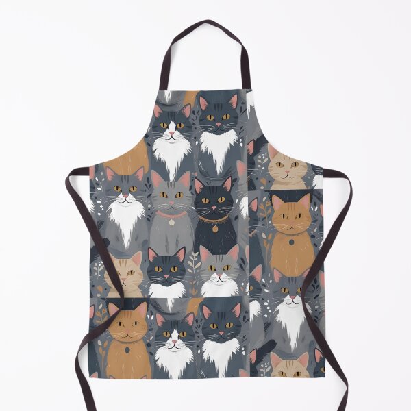 Item preview, Gray cat pattern designed and sold by PatronesKawai.