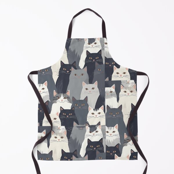 Item preview, Gray cat pattern designed and sold by PatronesKawai.