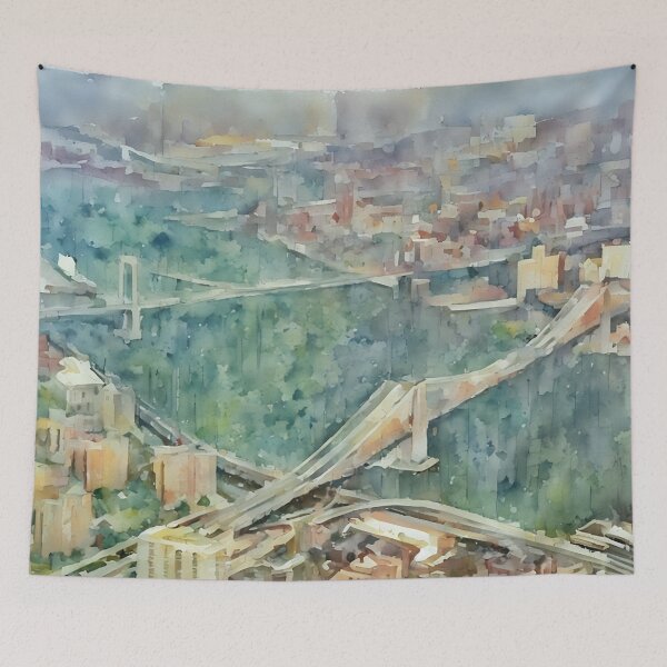 Item preview, A Tale of Two Bridges designed and sold by RCWatercolours.
