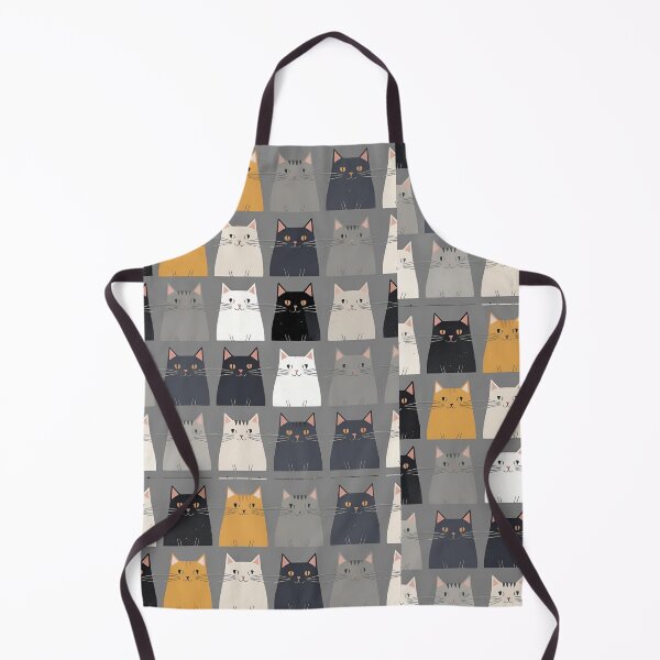 Item preview, Gray cat pattern designed and sold by PatronesKawai.