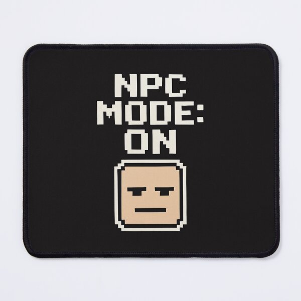 Item preview, npc mode on t-shirt, pixel art tee designed and sold by BlueArtMoon.
