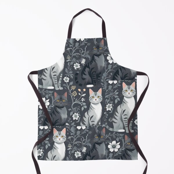 Item preview, Gray cat pattern designed and sold by PatronesKawai.